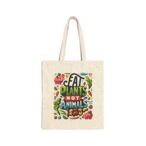 Cotton Canvas Tote Bag