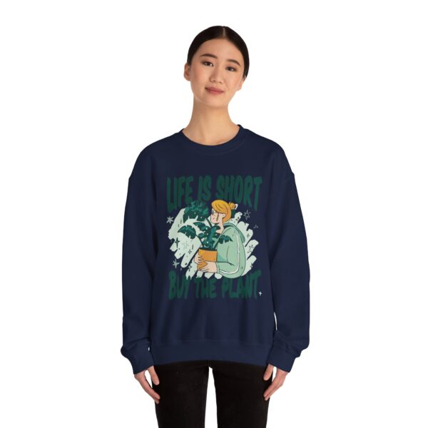 Unisex Heavy Blend™ Crewneck Sweatshirt – “Life is Short, Buy The Plants” Design - Image 24