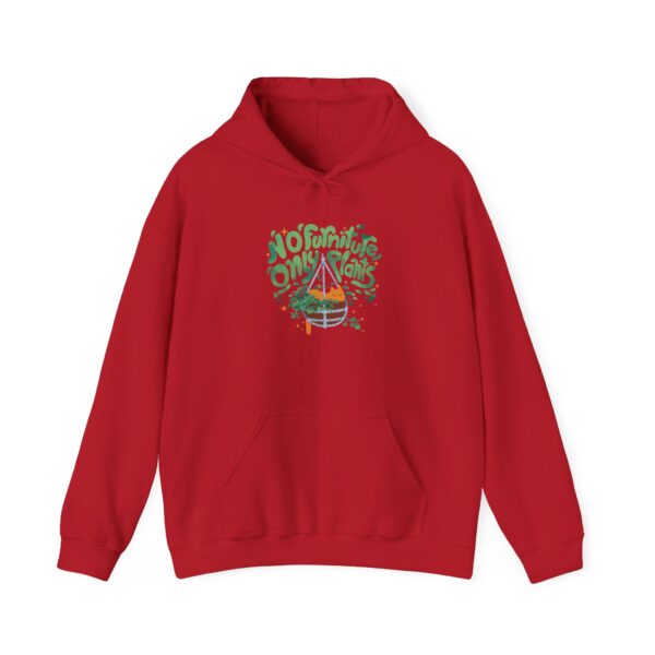 Unisex Heavy Blend™ Hooded Sweatshirt – “No Furniture, Only Plants” Design - Image 29