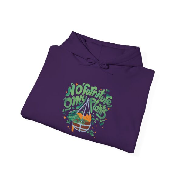 Unisex Heavy Blend™ Hooded Sweatshirt – “No Furniture, Only Plants” Design - Image 24