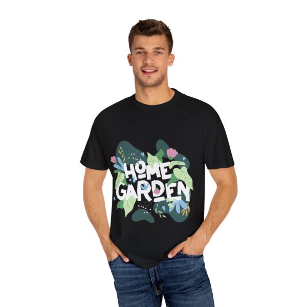 Unisex Garment-Dyed T-shirt – "Home Garden" Design - Image 20